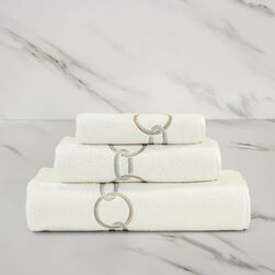 Links Embroidered Hand Towel