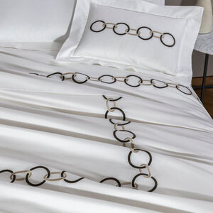 slide 5 Links Embroidered Duvet Cover
