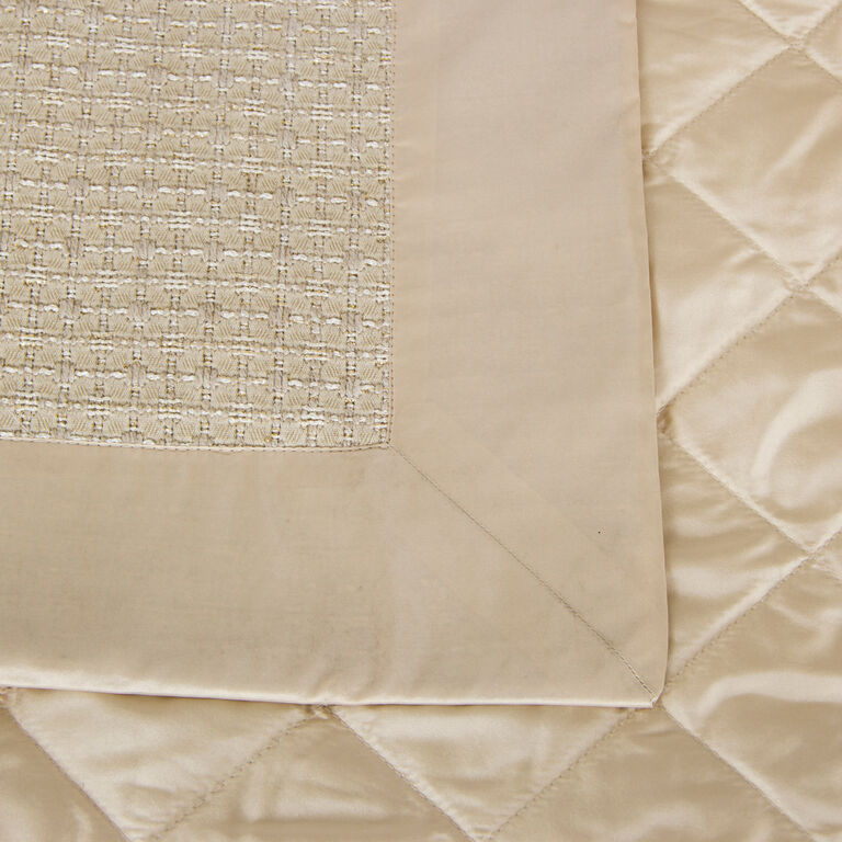 slide 3 Luxury Luminescent Tweed Throw