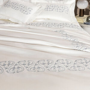 slide 5 Ornate Medallion Embroidered Sham