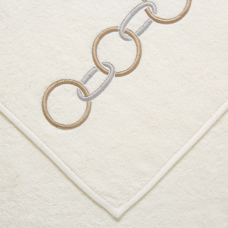 slide 3 Links Embroidered Hand Towel