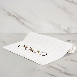 slide 1 Links Embroidered Bath Mat