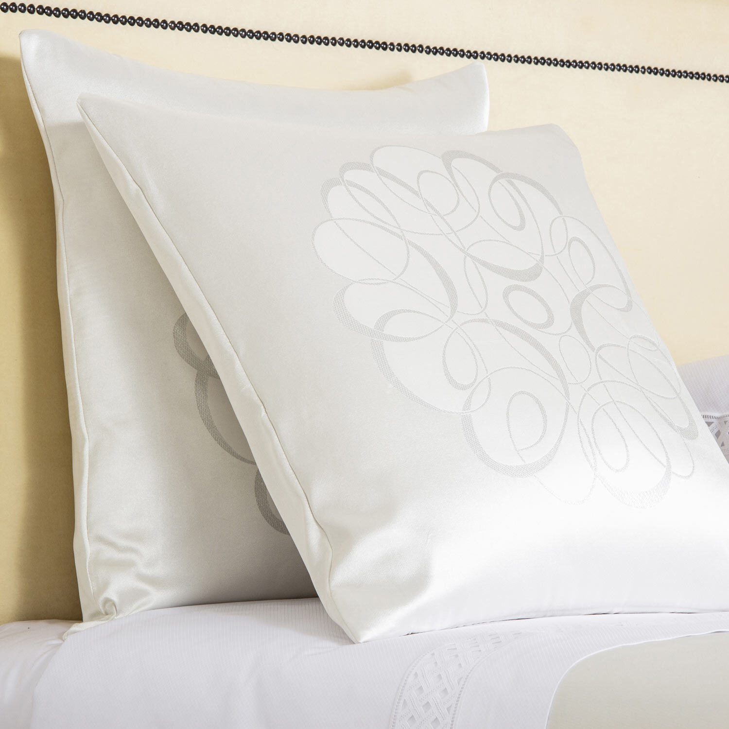 slide 2 Luxury Sparkling Swirl Decorative Pillow