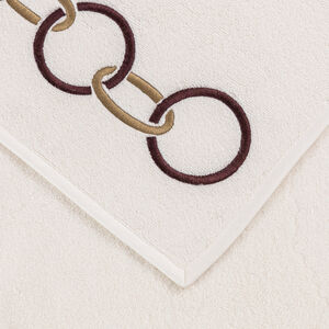 slide 3 Links Embroidered Bath Towel