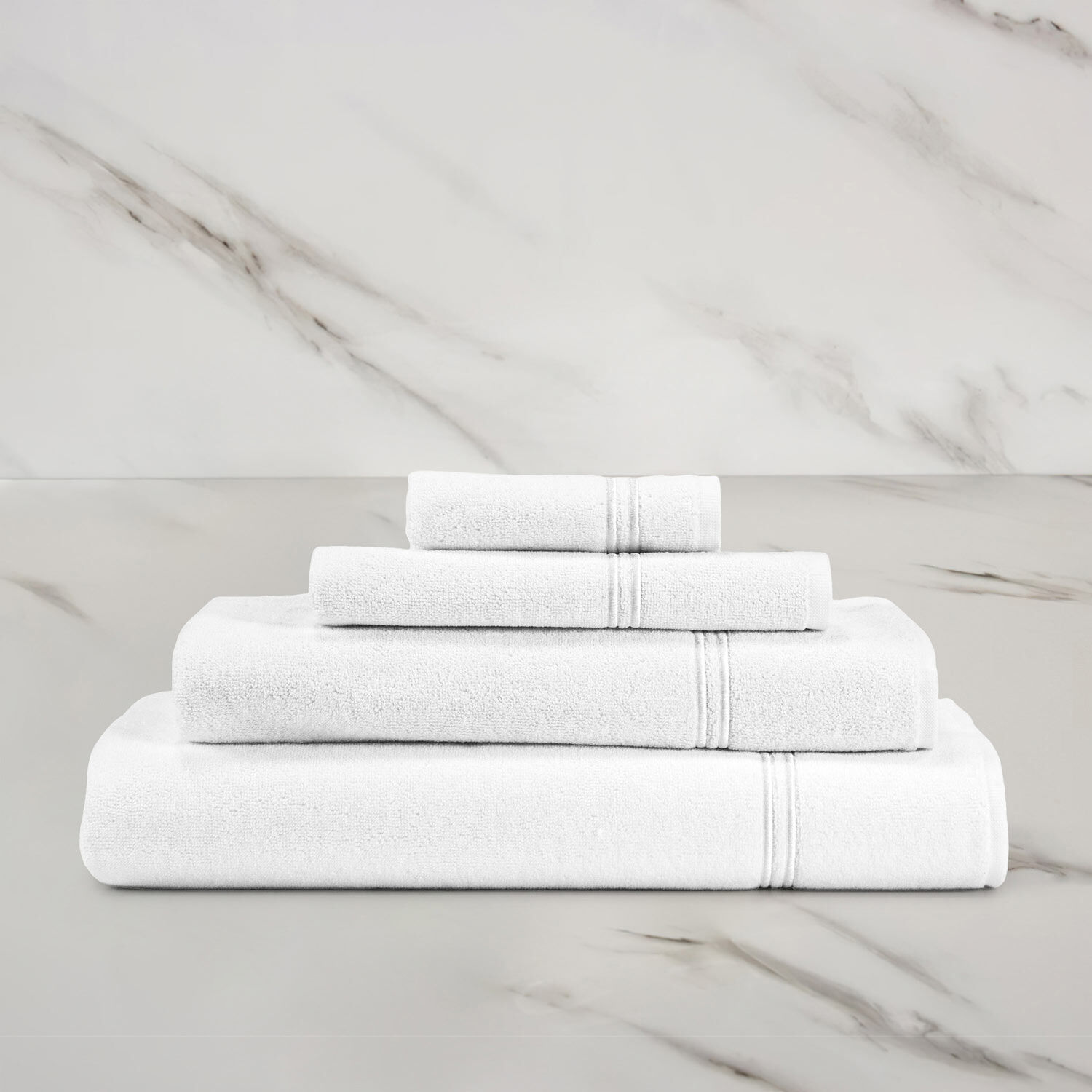 Frette Classic Bath Towel - White Khaki