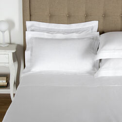 Purity Doppio Ajour Linen Sheet Set