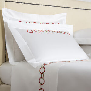 slide 2 Links Embroidered Sham