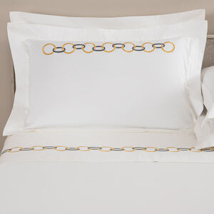 slide 1 Links Embroidered Sham
