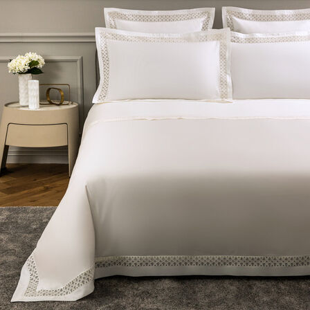 Auspicious Lace Duvet Cover Set