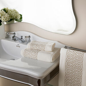 slide 4 Auspicious Embroidered Bath Sheet