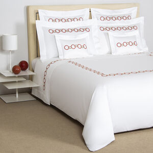slide 4 Links Embroidered Sham