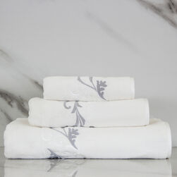 Tracery Embroidered Bath Sheet