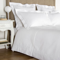 Purity Doppio Ajour Linen Duvet Cover