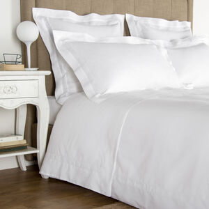 slide 2 Purity Doppio Ajour Linen Duvet Cover