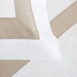 slide 3 Purity Bicolore Linen Sheet Set