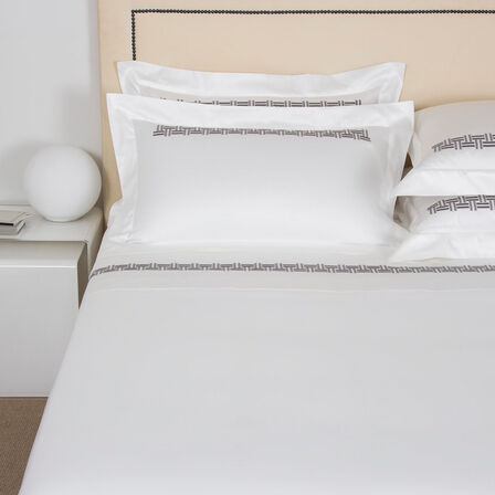 Basket Weave Embroidery Sheet Set