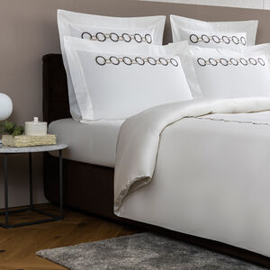 slide 2 Links Embroidered Duvet Cover