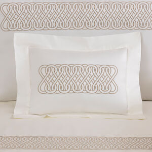 slide 1 Auspicious Embroidered Boudoir Sham