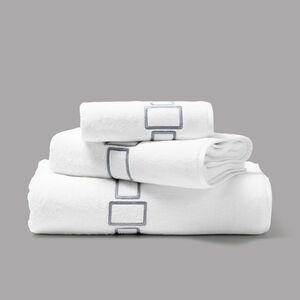 Bold Bicolor Embroidery Bath Towel slide 3 Bold Bicolor Embroidery Bath Towel