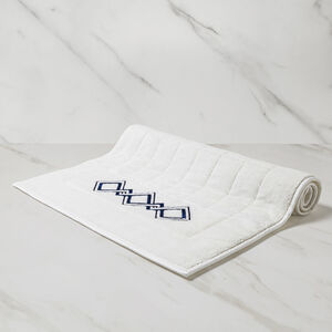 Twist Embroidery Bath Mat slide 1 Twist Embroidery Bath Mat