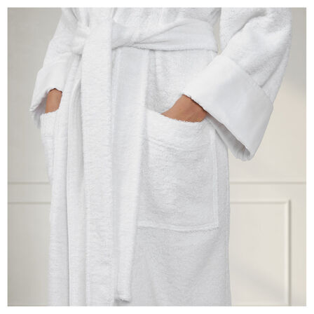 slide 3 Unito Shawl Collar Bathrobe