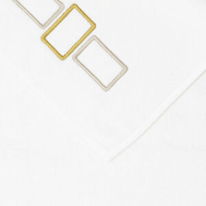 Bold Bicolor Embroidery Hand Towel slide 5 Bold Bicolor Embroidery Hand Towel