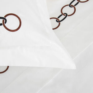 slide 3 Links Embroidered Duvet Cover Set