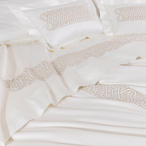 slide 5 Auspicious Embroidered Sheet Set