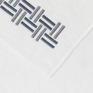 Basket Weave Embroidery Bath Sheet slide 3 Basket Weave Embroidery Bath Sheet