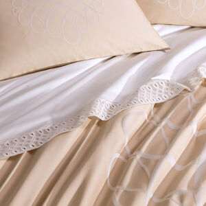 slide 5 Monogram Duvet Cover