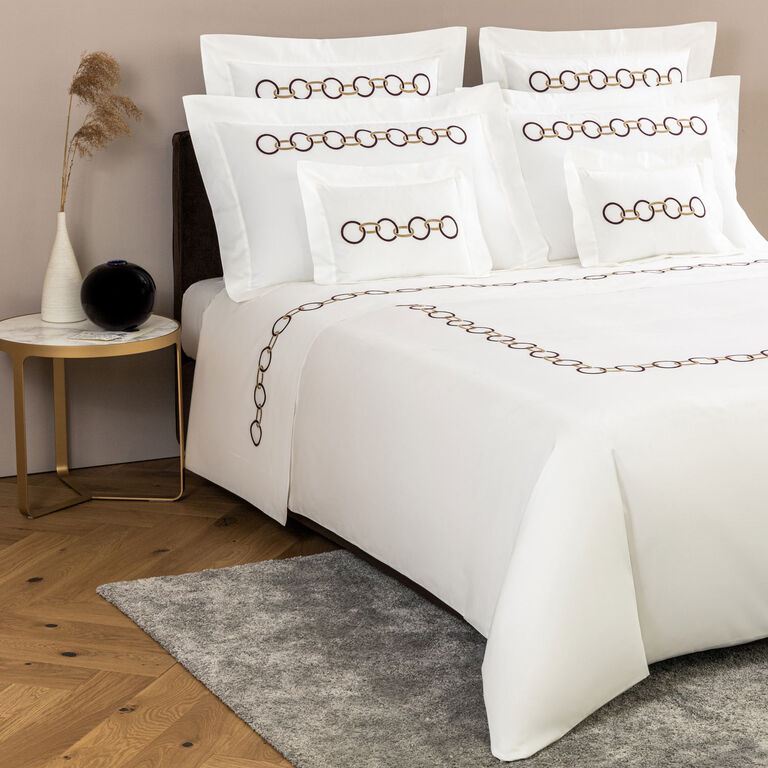 slide 3 Links Embroidered Boudoir Sham