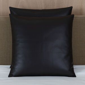 Luxury Soft Leather Decorative Pillow Cover slide 2 Luxury Soft Leather Decorative Pillow Cover