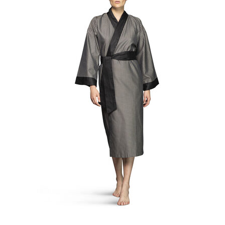 slide 1 Midnight Kimono Robe