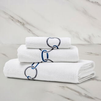 Links Embroidered Bath Sheet