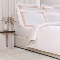 Sateen Breeze Border Duvet Cover