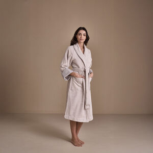 Unito Shawl Collar Bathrobe slide 1 Unito Shawl Collar Bathrobe