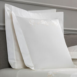 Peonia Embroidered Euro Sham