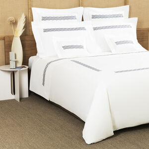 Basket Weave Embroidery Duvet Cover slide 4 Basket Weave Embroidery Duvet Cover