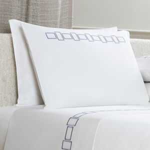 Bold Bicolor Embroidery Pillowcase slide 2 Bold Bicolor Embroidery Pillowcase