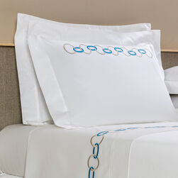 Links Embroidered Sham