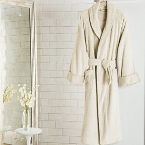 slide 1 Unito Shawl Collar Bathrobe