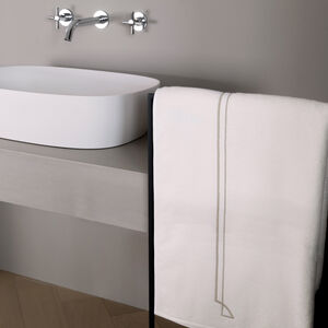 slide 1 Layering Embroidery Bath Sheet