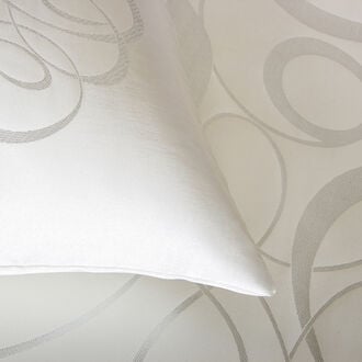 Luxury Sparkling Swirl Decorative Pillow