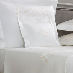 Peonia Embroidered Boudoir Sham