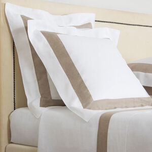 slide 2 Purity Bicolore Linen Euro Sham