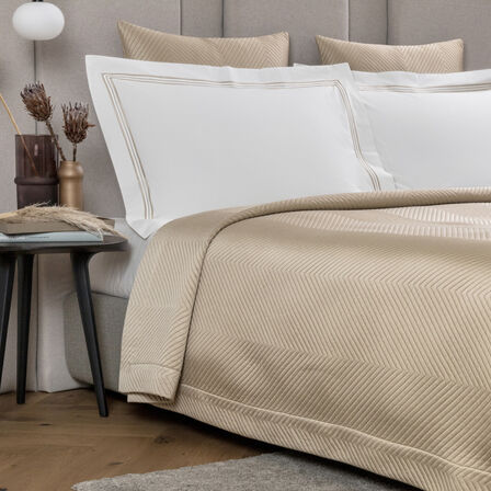 slide 2 Luxury Herringbone Bedspread