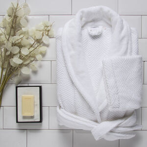 Diamonds Bathrobe slide 2 Diamonds Bathrobe