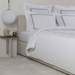 Frame Embroidery Duvet Cover Set