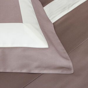 slide 3 New Horizon Duvet Cover Taupe Ivory