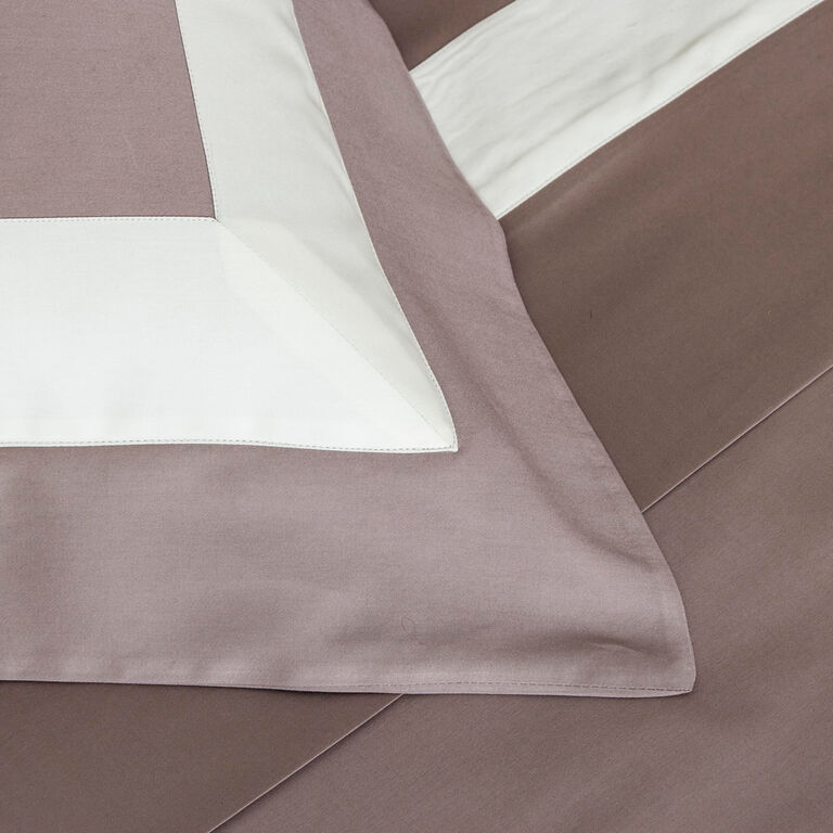 slide 3 New Horizon Duvet Cover Taupe Ivory